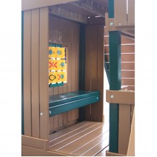 Kidwise Congo Safari Lookout and Climber Play System - Green/Sand   